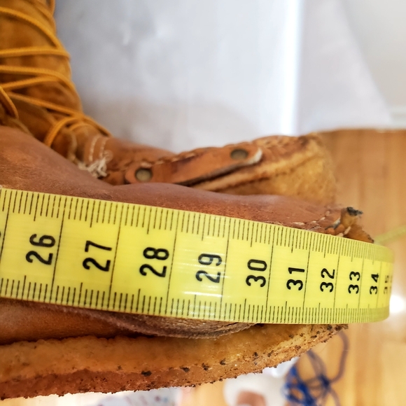 Vintage CHIEF CHEROKEE suede and leather Mukluks shearling wool unisex Boots - Picture 9 of 12